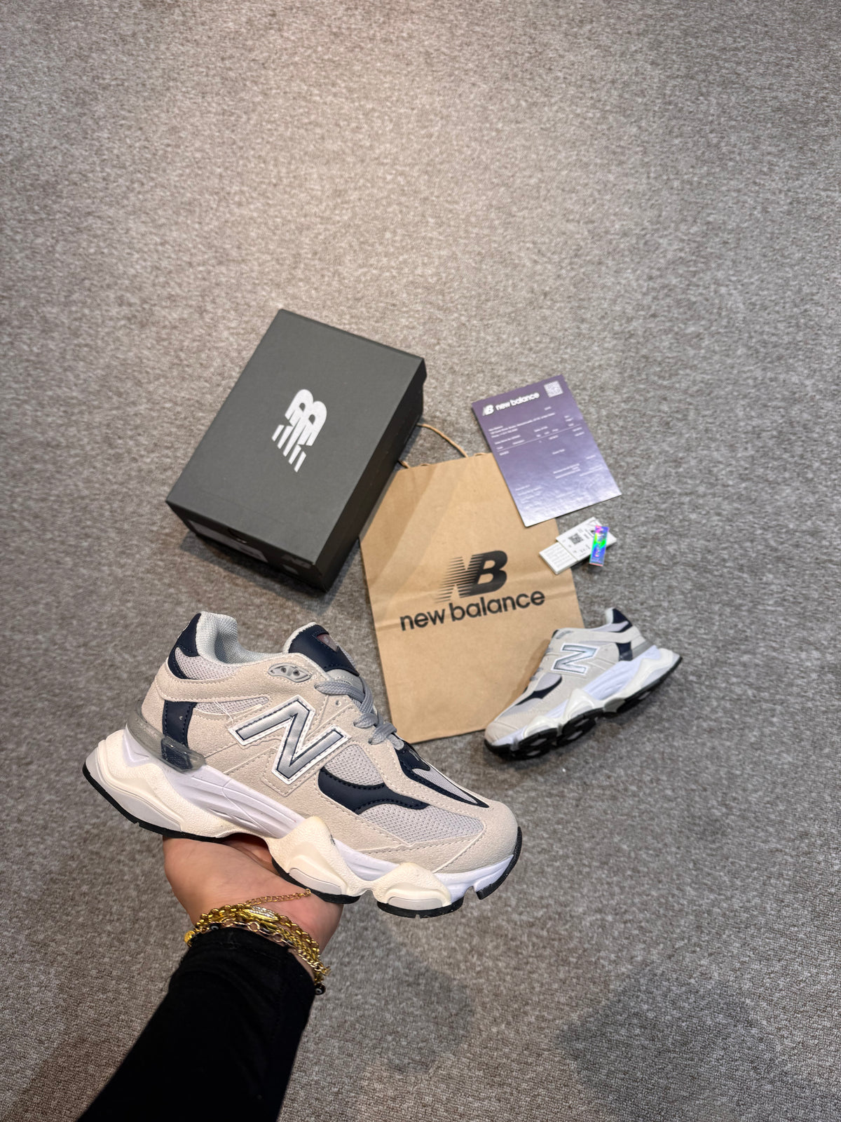 NB 9060 Gri Lacivert